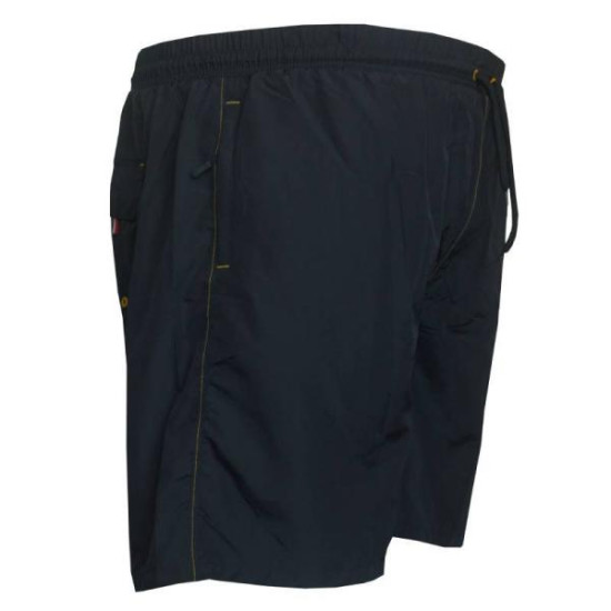 Βερμούδα μαγιό Polo Pepe με κεντητές λεπτομέρειες και διχρωμίες - NAVY BLUE