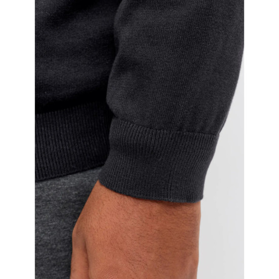 Πλεκτό Polo Basic Knit, της Jack & Jones - Black Rock Πλεκτό Polo Basic Knit, της Jack & Jones - Black Rock