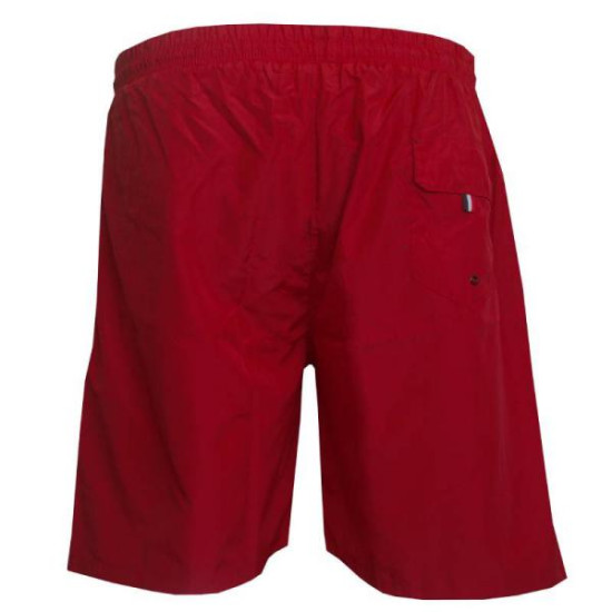 Βερμούδα μαγιό Polo Pepe με κεντητές λεπτομέρειες και διχρωμίες - milano red