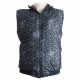 Γιλέκο καπιτονέ αντιανεμικό με στάμπα - Grey /Blue sax