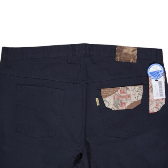 Καλοκαιρινό καπαρτινέ σταθερό παντελόνι - ΜΠΛΕ