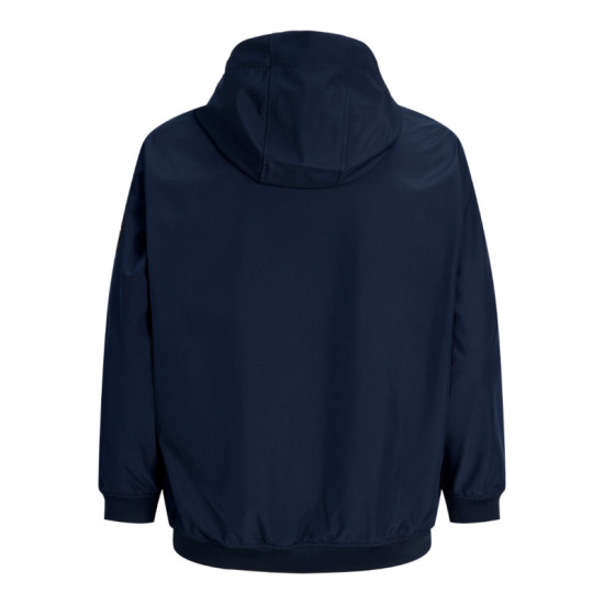 Αδιάβροχο Jacket Basic Softshell Hood,της Jack & Jones - Sky Captain Αδιάβροχο Jacket Basic Softshell Hood,της Jack & Jones - Sky Captain