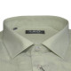 Πουκάμισο Fil-a-Fil μονόχρωμο γαλλικής ραφής & ελληνικής κατασκευής της Leo Collection - Pistachio