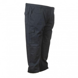 Παντελόνα καπαρτινέ demi season μελανζέ μιλιτέρ ελαστική - ΜΠΛΕ