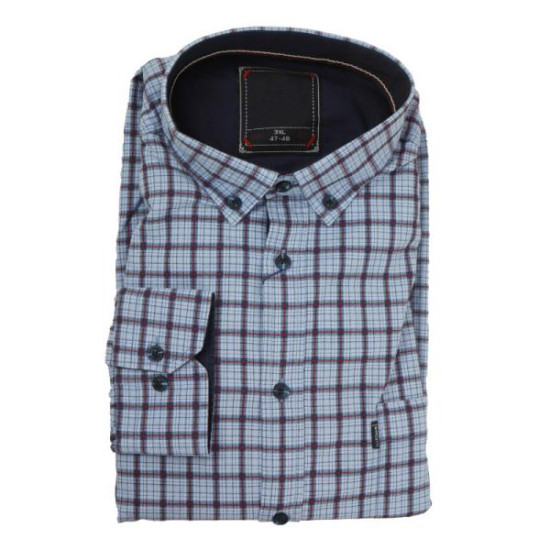 Πουκάμισο καρό βαμβακερό - .ΣΙΕΛ