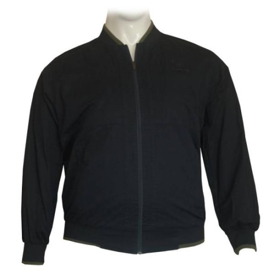 Ανοιξιάτικο ελαστικό καπαρτινέ μπουφάν Dark Blue - Dark Blue