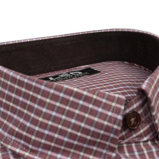 Πουκάμισο καρό γαλλικής ραφής 