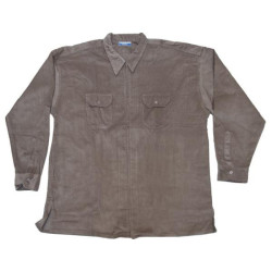 Πουκαμίσα κοτλέ με φερμουάρ - ΜΠΕΖ Πουκαμίσα κοτλέ με φερμουάρ - ΜΠΕΖ