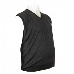 Καζακα πλεκτη ριγε με βε - Navy blue/Grey