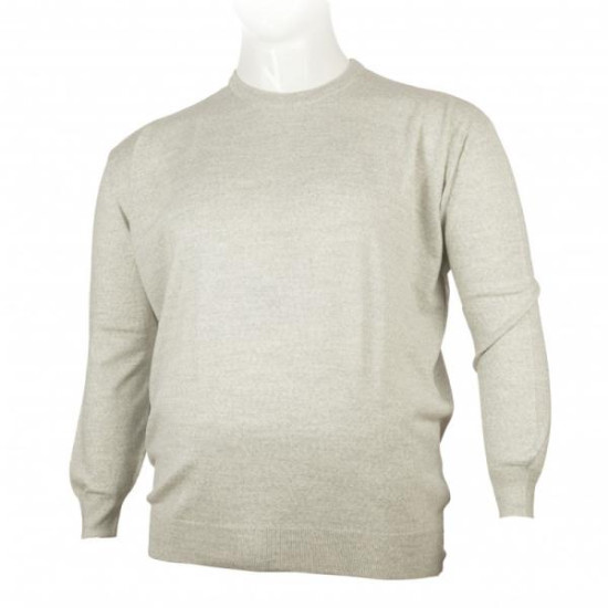 Πλεκτη μπλουζα μονοχρωμη με λαιμοκοψη - ΠΑΓΟΣ