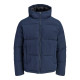Jack & Jones Galaxy Puffer Jacket - Sky Captain Jack & Jones Galaxy Puffer Jacket - Sky Captain