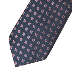 Ανδρική γραβάτα σχεδιαστή - Anthracite/Red Ανδρική γραβάτα σχεδιαστή - Anthracite/Red