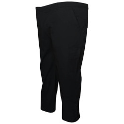 Καπαρτινέ σταθερή cargo παντελόνα της Leo Collection - Black Rock