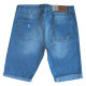 Ελαστική denim βερμούδα slim fit 