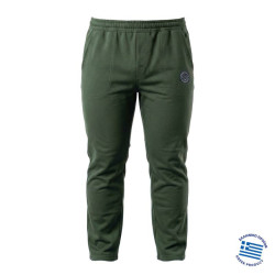 Καλοκαιρινό παντελόνι φόρμας baby fouter με patch - Olive Branch Καλοκαιρινό παντελόνι φόρμας baby fouter με patch - Olive Branch