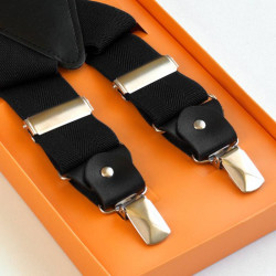 Τιράντες με τέσσερα σημεία - Black