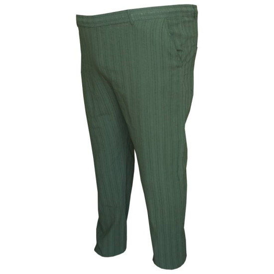 Αραχωβίτικο σαλβάρι με λάστιχο - Dark Olive Green