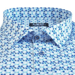 Digital print ελαστικό κοντομάνικο πουκάμισο 