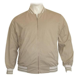 Ανοιξιάτικο ελαστικό καπαρτινέ μπουφάν Beige - Beige