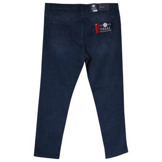 Jean ελαστικό μεσαίου καβάλου 