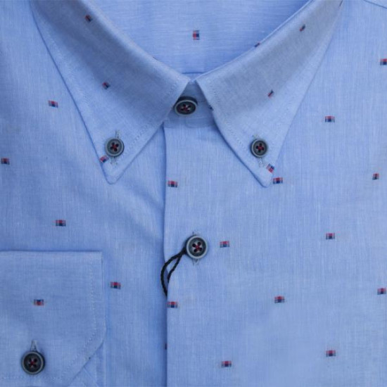 Πουκάμισο πουά γαλλικής ραφής 