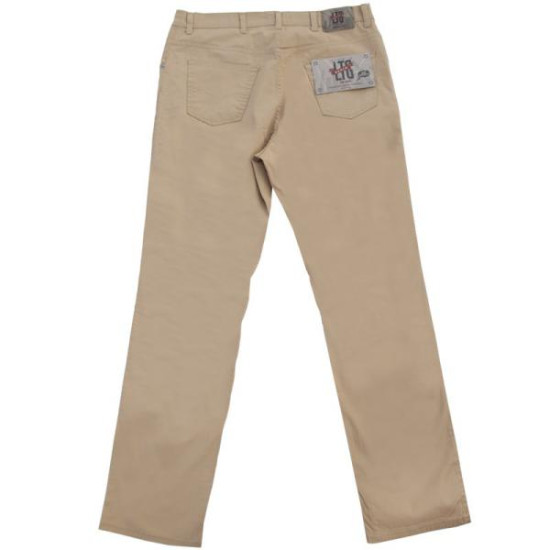 Καλοκαιρινό ελαστικό πεντάτσεπο παντελόνι μεσαίου καβάλου 