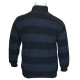 Zipper Polo wool feel 