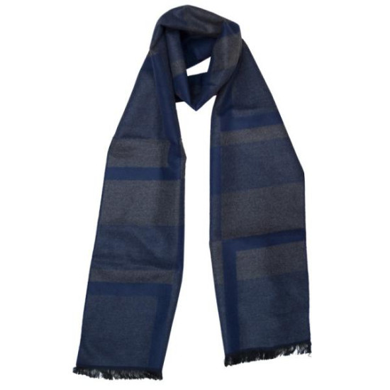 ΑΝΔΡΙΚΟ ΚΑΣΚΟΛ ΜΕ ΚΑΡΟ ΣΧΕΔΙΟ - ΓΚΡΙ/ΜΠΛΕ