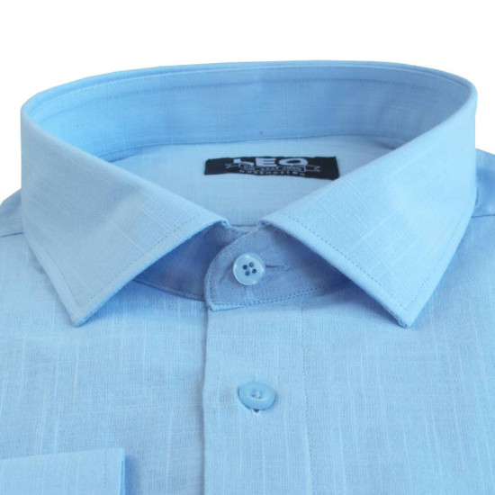 Μακρυμάνικο λινό πουκάμισο 