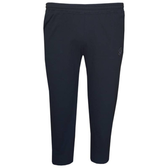 Βαμβακερό φούτερ παντελόνι με patch - Dark Blue