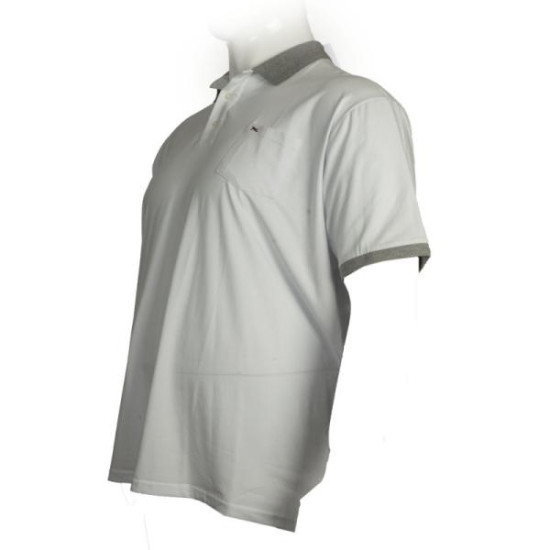 Polo μακό pennie με τσέπη και κεντητή λεπτομέρεια - ΛΕΥΚΟ