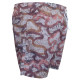 Βερμούδα μαγιό με print σχέδιο - Rosy brown