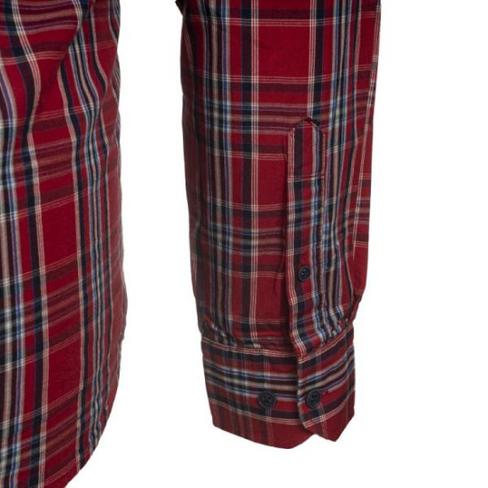 Πουκάμισο καρό βαμβακερό με μακρύ μανίκι - Red/Black