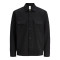 Ελαστική πουκαμίσα William Sweat Overshirt,της Jack&Jones - Black