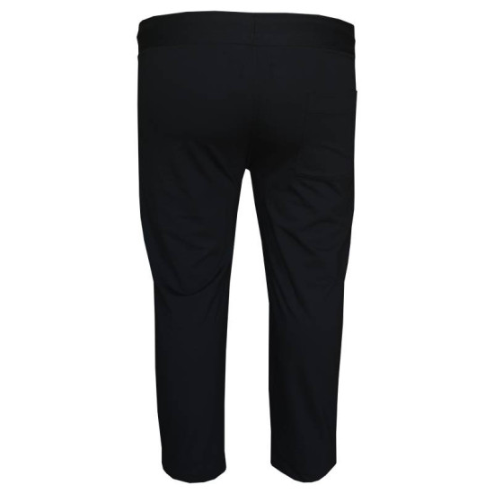 Καλοκαιρινό jersey παντελόνι φόρμας με Patch και φερμουάρ - Black