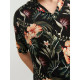Jeff Resort Floral Shirt by Jack & Jones - Black
