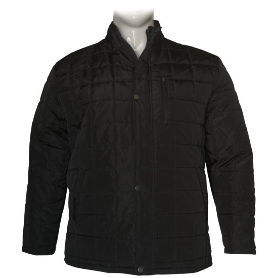 Καπιτονέ king size αντιανεμικό μπουφάν - Black