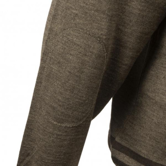 Πλεκτή μπλούζα βε μονόχρωμη - Bison Beige