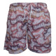 Βερμούδα μαγιό με print σχέδιο - Rosy brown