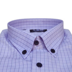 Πουκάμισο καρό/πουά γαλλικής ραφής 