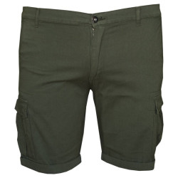 Ελαστική καπαρτινέ βερμούδα cargo 