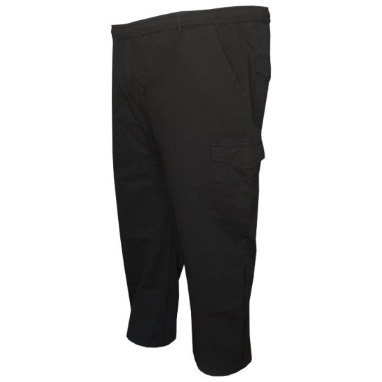 Χειμερινή ελαστική καπαρτινέ cargo παντελόνα by LTG - Black Rock