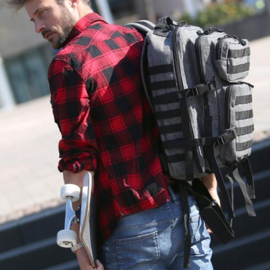 Πουκάμισο καρό φανελένιο της Brandit - Red/Black