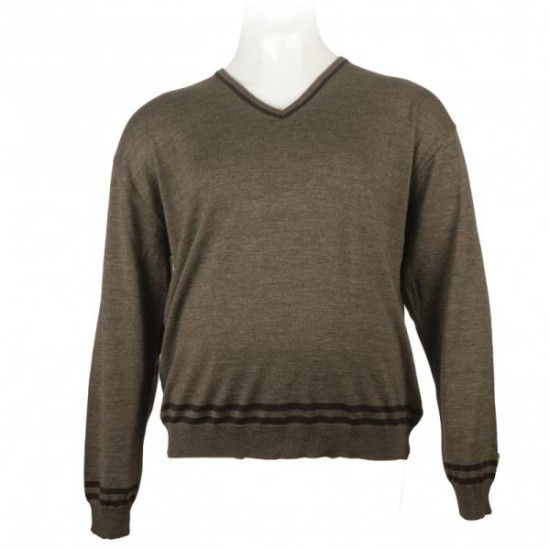 Πλεκτή μπλούζα βε μονόχρωμη - Bison Beige