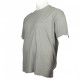T-shirt βαμβακερό πενιέ με διακριτικό κέντημα - Grey Melange T-shirt βαμβακερό πενιέ με διακριτικό κέντημα - Grey Melange