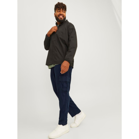 Ελαστική λινή cargo παντελόνα 