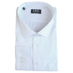 Μονόχρωμο μακρυμάνικο πουκάμισο 