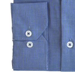 Πουκάμισο καρό γαλλικής ραφής 