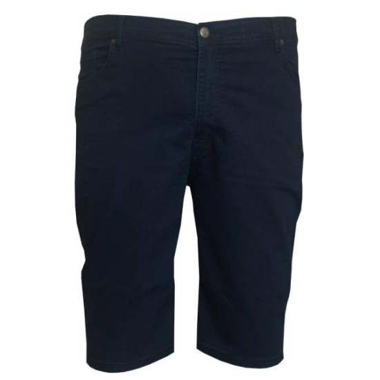 Ελαστική denim βερμούδα 3/4 by LTG - BLUE BLACK