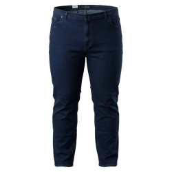 Jean ελαστικό Carlo Classic regular fit της Trial,μεσαίου καβάλου με ελαφρύ ξέβαμμα - Dark Denim Jean ελαστικό Carlo Classic regular fit της Trial,μεσαίου καβάλου με ελαφρύ ξέβαμμα - Dark Denim